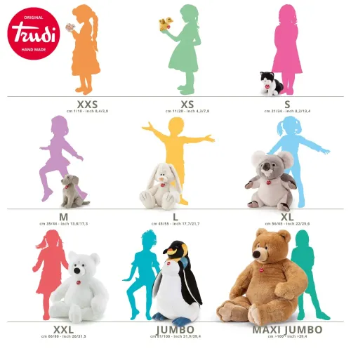TRUDI FLUFFIES PANDA PELUCHE 24 CM (29005)