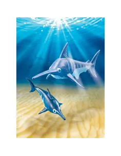 PLAYMOBIL PESCE SPADA CON CUCCIOLO (9068) 2