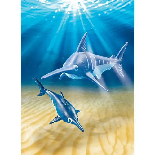 PLAYMOBIL PESCE SPADA CON CUCCIOLO (9068)