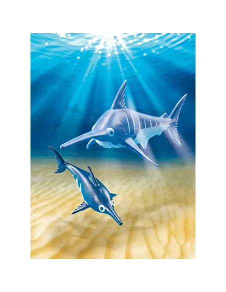 PLAYMOBIL PESCE SPADA CON CUCCIOLO (9068)