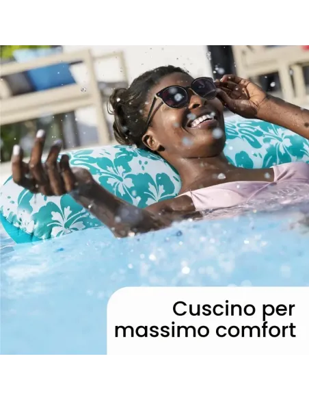 BESTWAY MATERASSINO AMACA CON RETE 140 X 87 CM (43839)