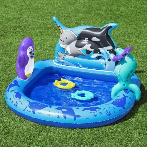 BESTWAY PLAYCENTER GONFIABILE POLAR PALS CON...