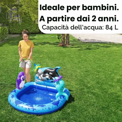 BESTWAY PLAYCENTER GONFIABILE POLAR PALS CON...