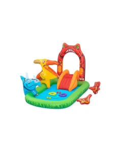 BESTWAY PLAYCENTER GONFIABILE JURASSIC SPLASH CON SCIVOLO...