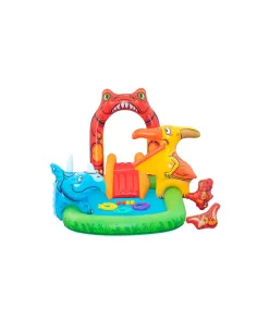 BESTWAY PLAYCENTER GONFIABILE JURASSIC SPLASH CON SCIVOLO... 2