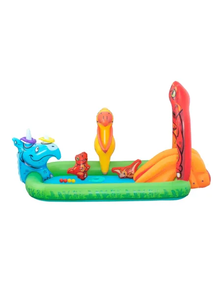 BESTWAY PLAYCENTER GONFIABILE JURASSIC SPLASH CON SCIVOLO (53160)