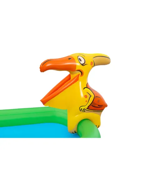 BESTWAY PLAYCENTER GONFIABILE JURASSIC SPLASH CON SCIVOLO (53160)