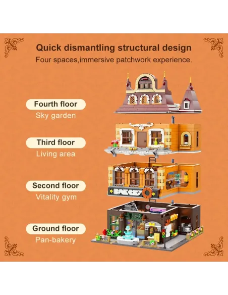 PANTASY EDIFICI MODULARI IL PANIFICIO DA COSTRUIRE (PAN85013)