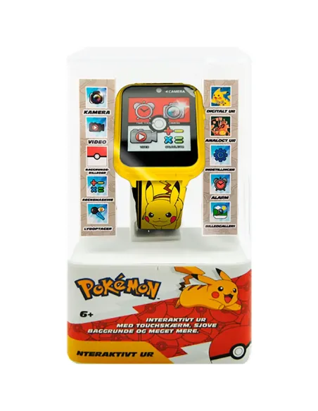 POKEMON OROLOGIO INTERATTIVO PER BAMBINI CON FOTOCAMERA (POK4230)