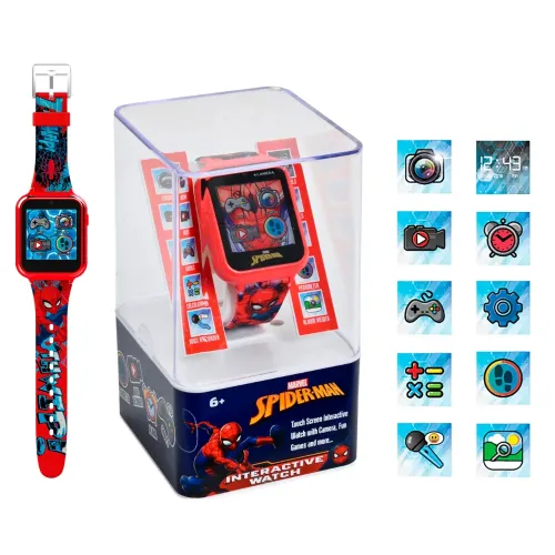 SPIDER-MAN OROLOGIO INTERATTIVO PER BAMBINI CON...