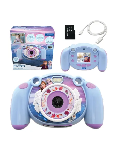 LEXIBOOK FROZEN FOTOCAMERA DIGITALE 4 IN 1 PER BAMBINI (DJ080FZ)