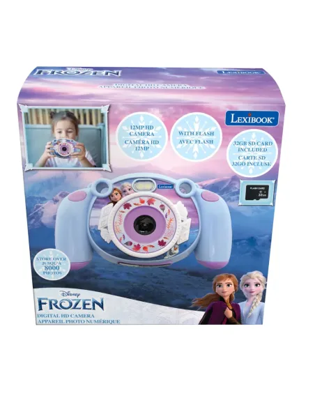 LEXIBOOK FROZEN FOTOCAMERA DIGITALE 4 IN 1 PER BAMBINI (DJ080FZ)