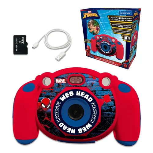 LEXIBOOK SPIDER-MAN FOTOCAMERA DIGITALE 4 IN 1...