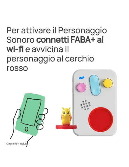 FABA PERSONAGGIO SONORO CANZONI PER PICCOLI PASSI (FFR10027)