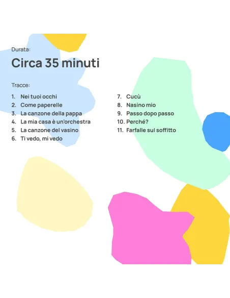 FABA PERSONAGGIO SONORO CANZONI PER PICCOLI PASSI (FFR10027)