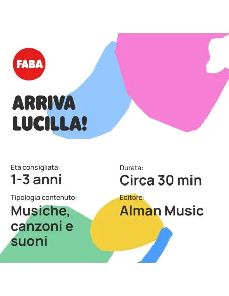 FABA PERSONAGGIO SONORO ARRIVA LUCILLA! (FFR30016)