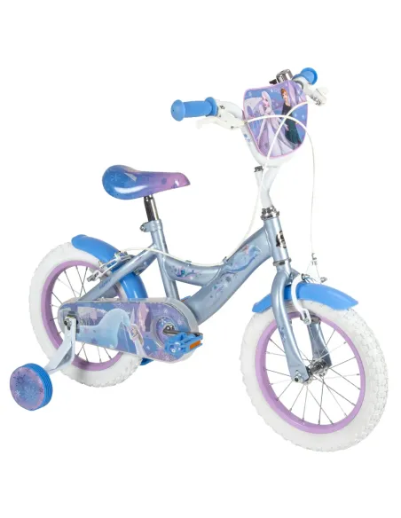 HUFFY BICICLETTA FROZEN 14 POLLICI CON ROTELLE (120145150)