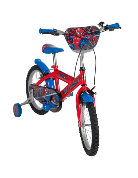 HUFFY BICICLETTA SPIDER-MAN 16 POLLICI CON ROTELLE (120165165)