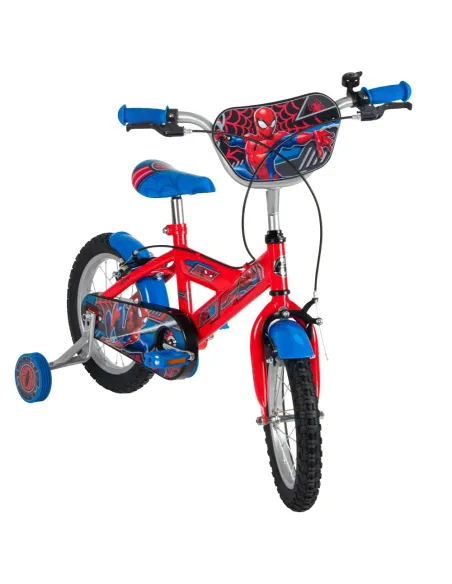 HUFFY BICICLETTA SPIDER-MAN 14 POLLICI CON ROTELLE (120145165)