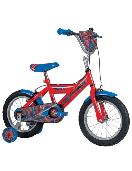HUFFY BICICLETTA SPIDER-MAN 14 POLLICI CON ROTELLE (120145165)