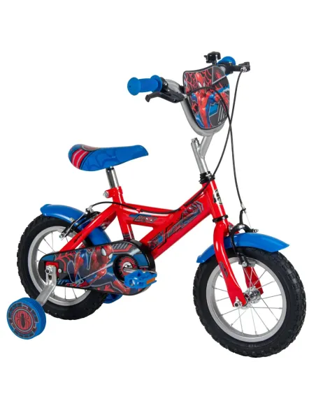 HUFFY BICICLETTA SPIDER-MAN 12 POLLICI CON ROTELLE (120125165)