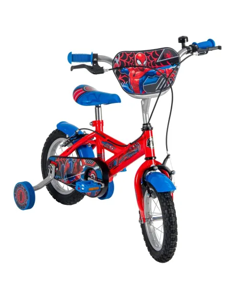 HUFFY BICICLETTA SPIDER-MAN 12 POLLICI CON ROTELLE (120125165)