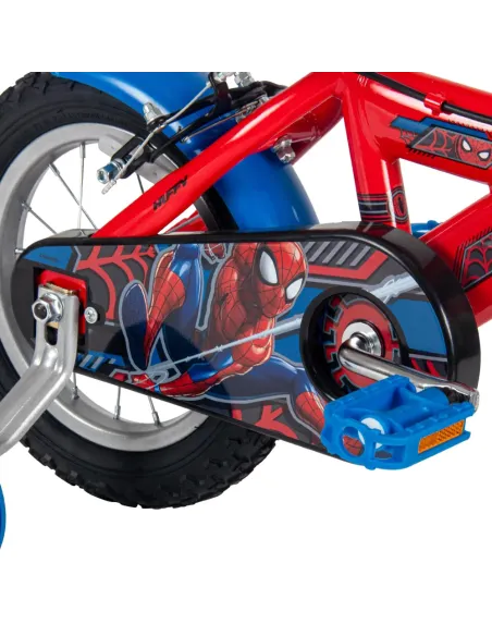 HUFFY BICICLETTA SPIDER-MAN 12 POLLICI CON ROTELLE (120125165)