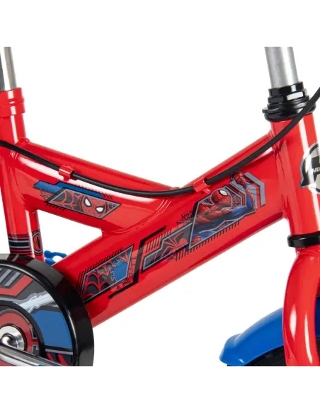 HUFFY BICICLETTA SPIDER-MAN 12 POLLICI CON ROTELLE (120125165)