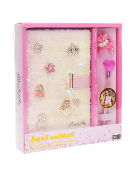 GIRABRILLA DIARIO SEGRETO TWEED & GLAM CON CHARMS (19103)