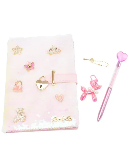 GIRABRILLA DIARIO SEGRETO TWEED & GLAM CON CHARMS (19103)