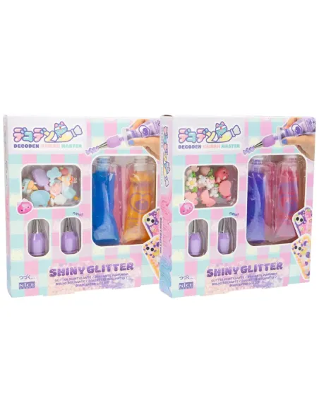 MOMOMI DECODEN SHINY GLITTER SET PER DECORARE CON CREME (48524)