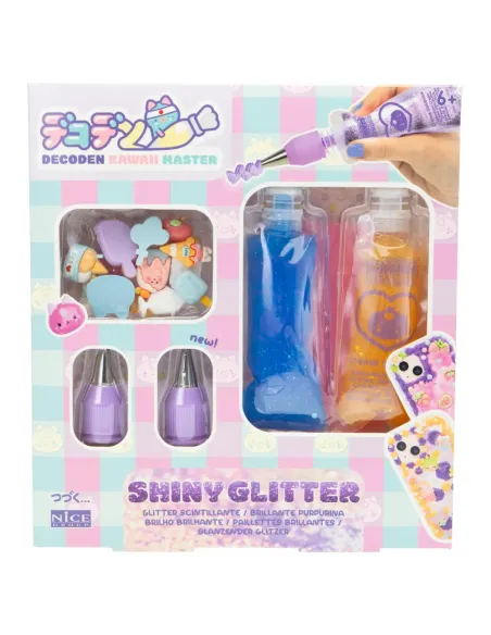 MOMOMI DECODEN SHINY GLITTER SET PER DECORARE CON CREME (48524)