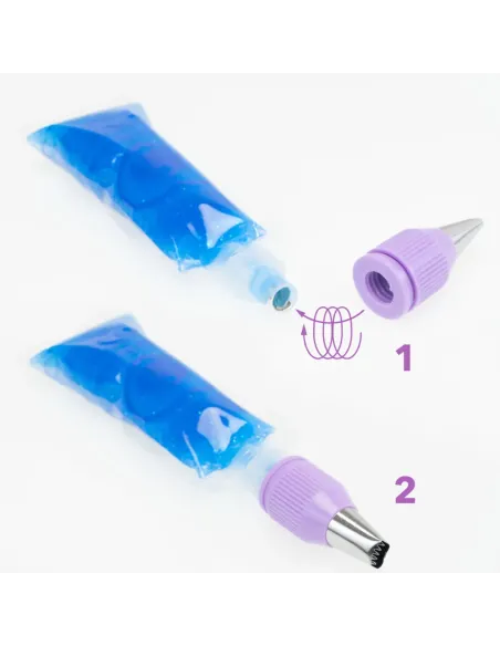 MOMOMI DECODEN SHINY GLITTER SET PER DECORARE CON CREME (48524)