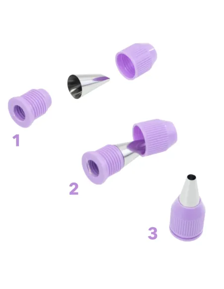 MOMOMI DECODEN SHINY GLITTER SET PER DECORARE CON CREME (48524)