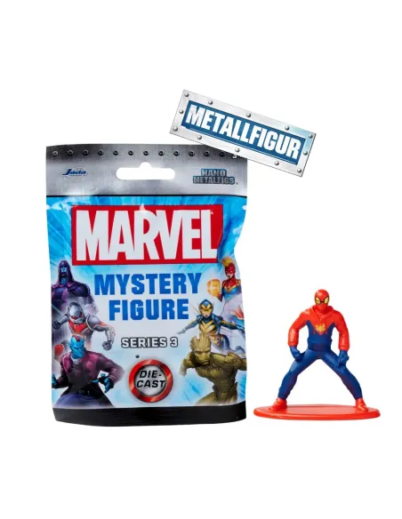 JADA MARVEL NANOFIGS BUSTA SORPRESA W3 MINI PERSONAGGIO IN METALLO (9335083314R00)