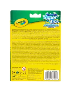CRAYOLA SUPER TIPS 12 PENNARELLI LAVABILI A SUPERPUNTA... 2