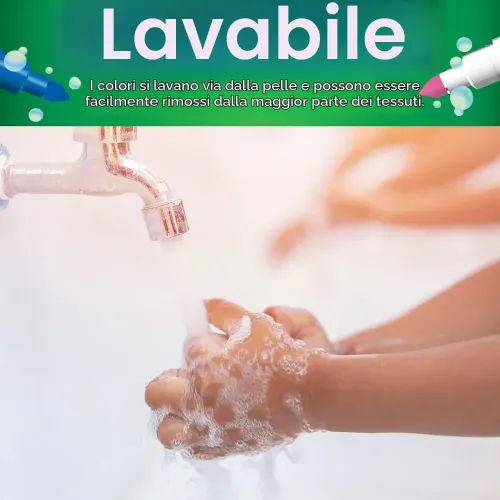 CRAYOLA SUPER TIPS 12 PENNARELLI LAVABILI A...
