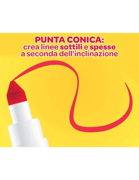 CRAYOLA SUPER TIPS 24 PENNARELLI LAVABILI A SUPERPUNTA (7551)