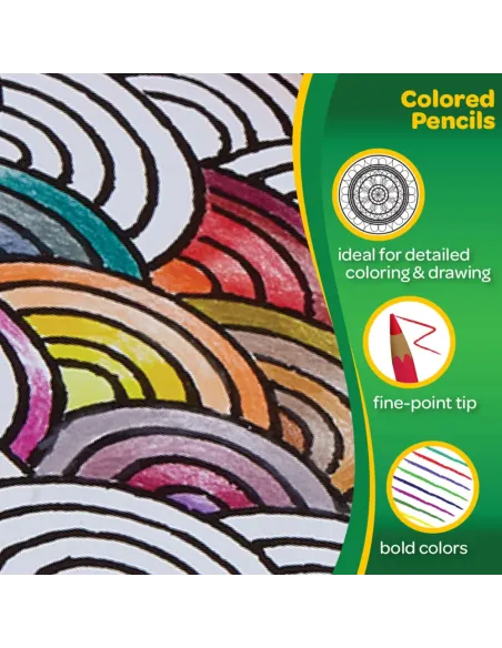 CRAYOLA 12 MATITE COLORATE IN LEGNO FSC PRE-TEMPERATE (68-0012)