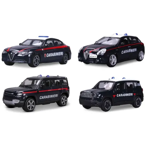 BBURAGO AUTO CARABINIERI MODELLINO SCALA 1:43...