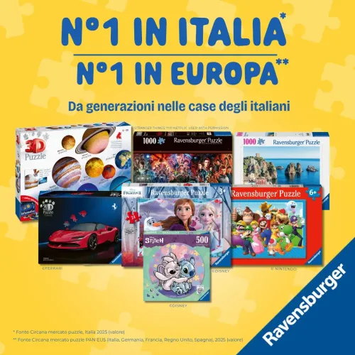 PUZZLE 2000 PEZZI MAPPAMONDO 1650 RAVENSBURGER...