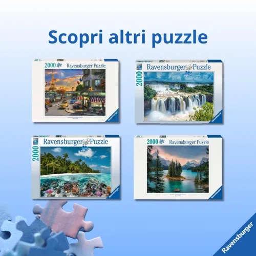 PUZZLE 2000 PEZZI MAPPAMONDO 1650 RAVENSBURGER...