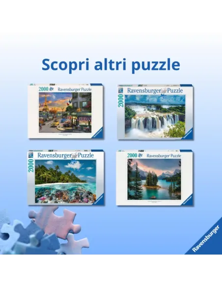 PUZZLE 2000 PEZZI MAPPAMONDO 1650 RAVENSBURGER (16633)