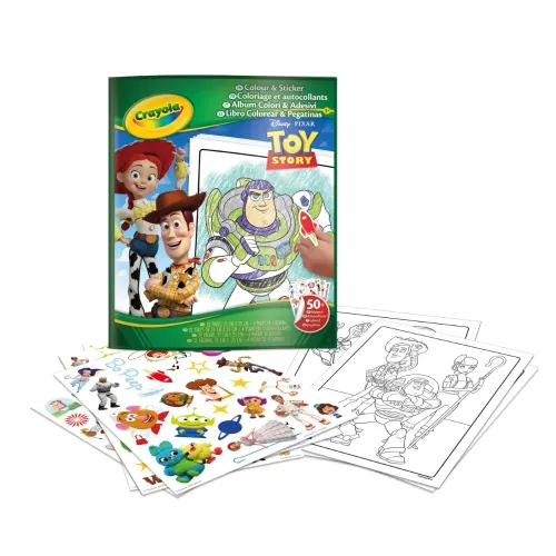 CRAYOLA ALBUM DA COLORARE CON STICKER SONIC 32...