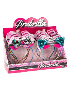 GIRABRILLA HEADBAND CERCHIETTO CON ORECCHIE DA GATTINA...