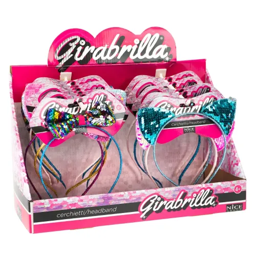GIRABRILLA HEADBAND CERCHIETTO CON ORECCHIE DA...