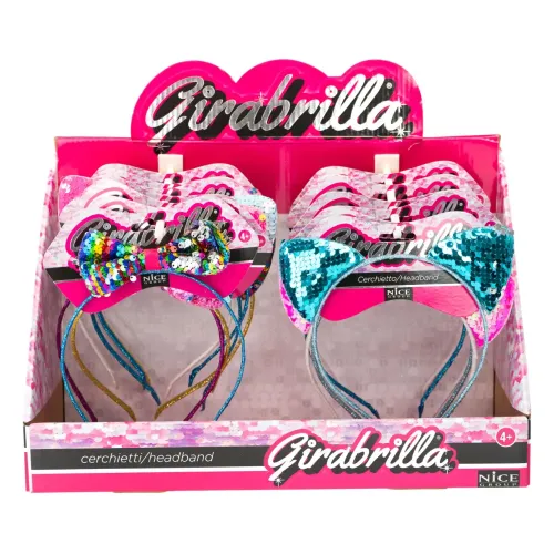 GIRABRILLA HEADBAND CERCHIETTO CON ORECCHIE DA...