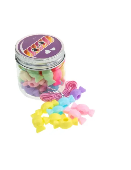 NICE PERLINE ABC CANDY BEADS BARATTOLO A SORPRESA (87004)