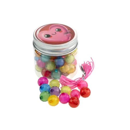 NICE PERLINE ABC CANDY BEADS BARATTOLO A...