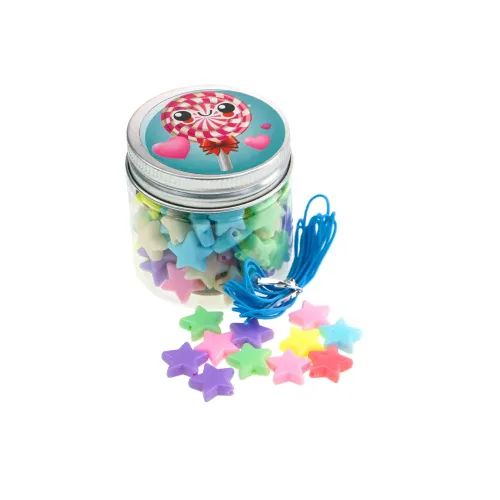 NICE PERLINE ABC CANDY BEADS BARATTOLO A...